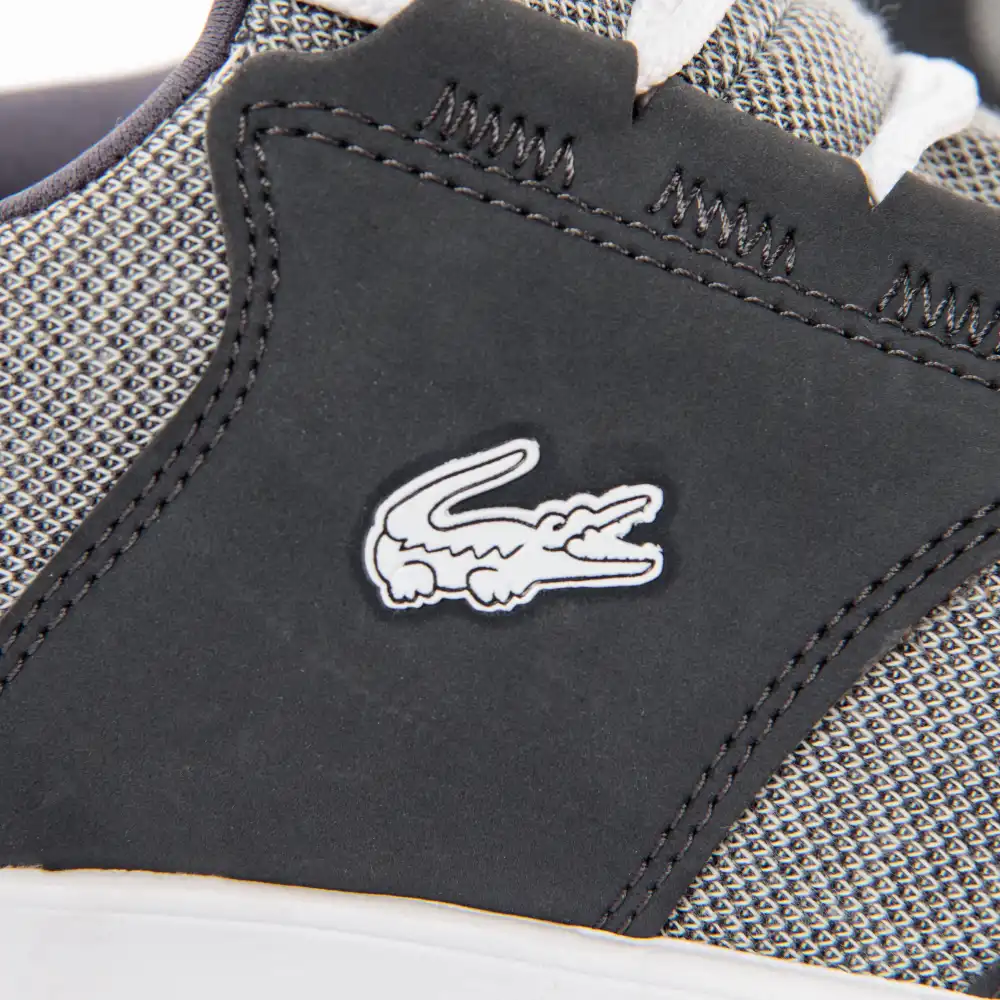 Basket de ville basse homme Lacoste Light txt Gris - ZESHOES