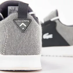 Basket de ville basse homme Lacoste Light txt Gris - ZESHOES