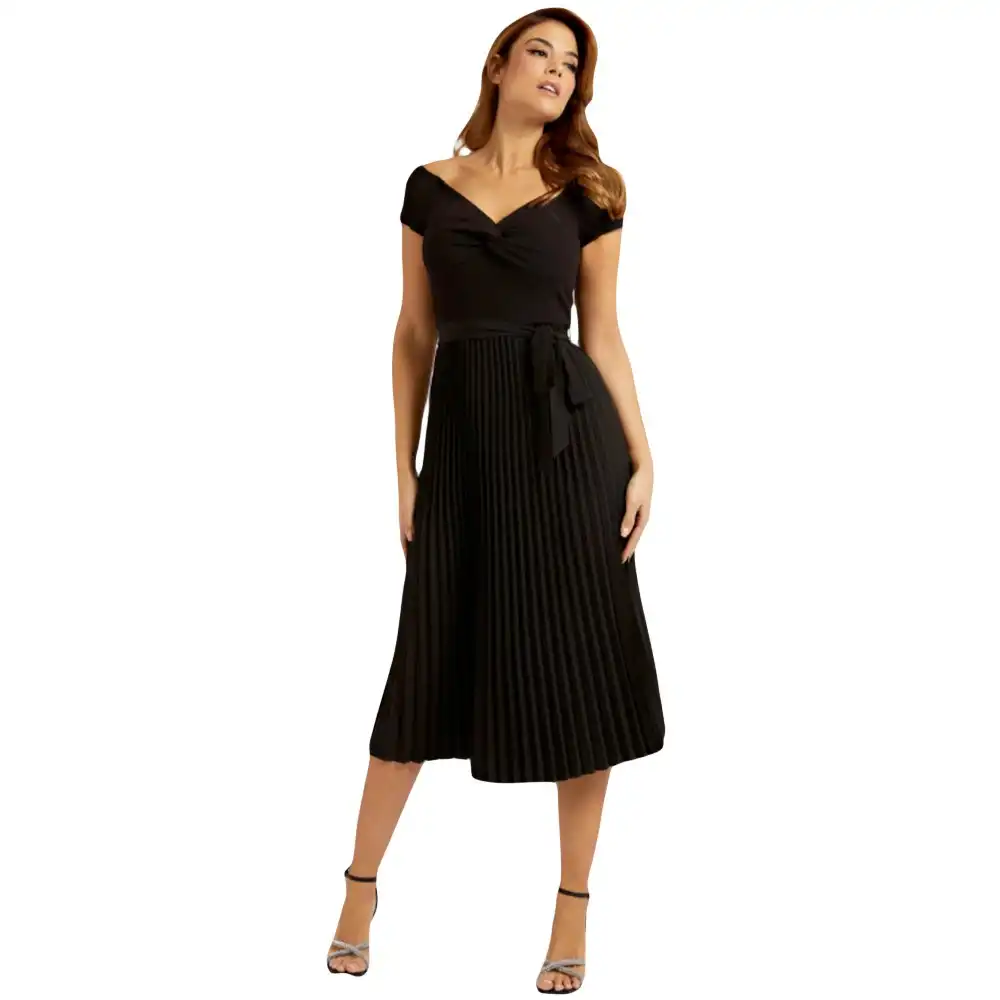 Robe femme Guess Classe & original Noir - ZESHOES