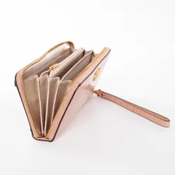 Portefeuille femme Guess Laurel slg Marron - ZESHOES