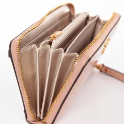 Portefeuille femme Guess Laurel slg Marron - ZESHOES