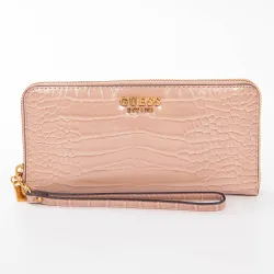 Portefeuille femme Guess Laurel slg Marron - ZESHOES