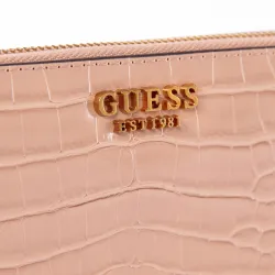 Portefeuille femme Guess Laurel slg Marron - ZESHOES