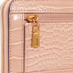 Portefeuille femme Guess Laurel slg Marron - ZESHOES