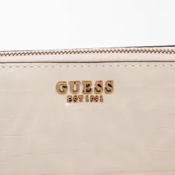Portefeuille femme Guess Laurel slg Gris - ZESHOES