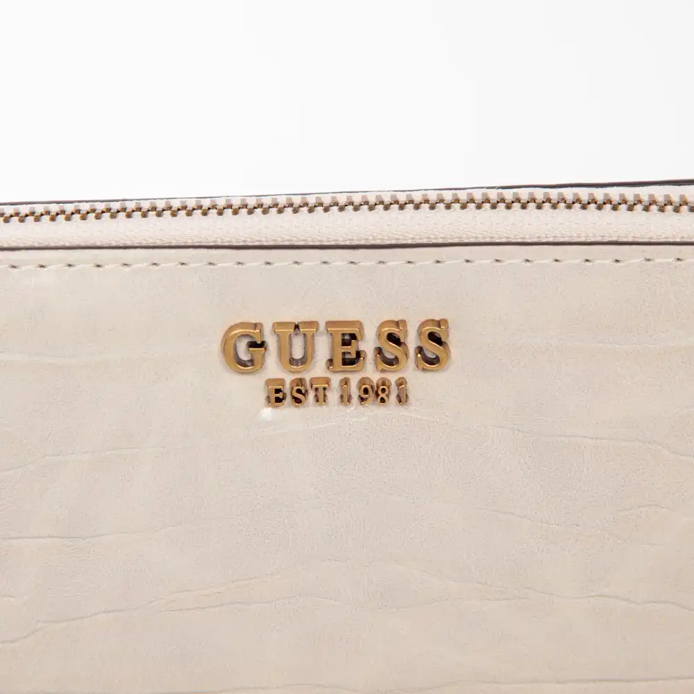 Portefeuille femme Guess Laurel slg Gris - ZESHOES
