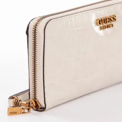 Portefeuille femme Guess Laurel slg Gris - ZESHOES