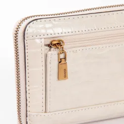 Portefeuille femme Guess Laurel slg Gris - ZESHOES