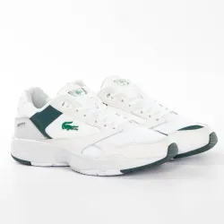 Basket basse homme Lacoste Storm 96 Blanc - ZESHOES