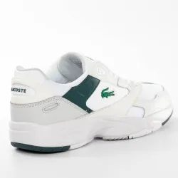 Basket basse homme Lacoste Storm 96 Blanc - ZESHOES Basket basse homme Lacoste Storm 96 Blanc - ZESHOES