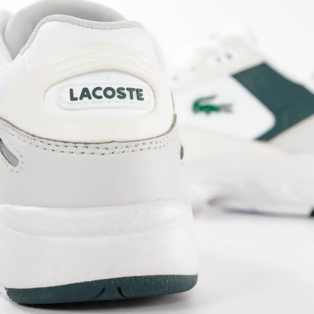 Basket basse homme Lacoste Storm 96 Blanc - ZESHOES Basket basse homme Lacoste Storm 96 Blanc - ZESHOES