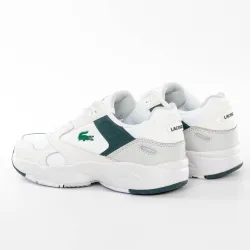 Basket basse homme Lacoste Storm 96 Blanc - ZESHOES Basket basse homme Lacoste Storm 96 Blanc - ZESHOES