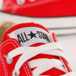 Basket de ville basse homme Converse All star ox Rouge - ZESHOES Basket de ville basse homme Converse All star ox Rouge - ZESHOES