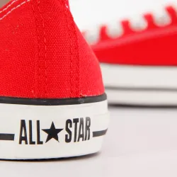 Basket de ville basse homme Converse All star ox Rouge - ZESHOES Basket de ville basse homme Converse All star ox Rouge - ZESHOES