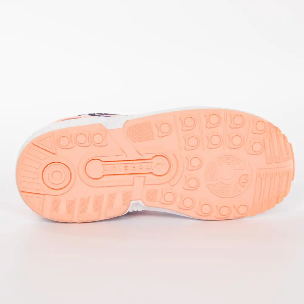 Basket basse fille Adidas zx flux el Multicolor - ZESHOES Basket basse fille Adidas zx flux el Multicolor - ZESHOES