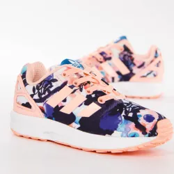 Basket basse fille Adidas zx flux el Multicolor - ZESHOES Basket basse fille Adidas zx flux el Multicolor - ZESHOES