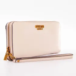Portefeuille femme Guess Laurel slg Rose - ZESHOES