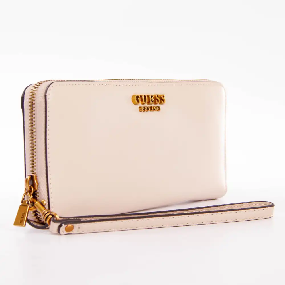 Portefeuille femme Guess Laurel slg Rose - ZESHOES