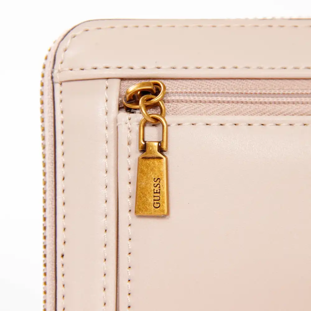 Portefeuille femme Guess Laurel slg Rose - ZESHOES