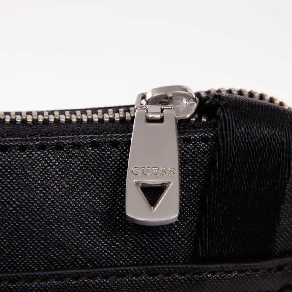 Pochette homme Guess Certosa Noir - ZESHOES Pochette homme Guess Certosa Noir - ZESHOES