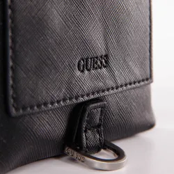 Pochette homme Guess Certosa Noir - ZESHOES Pochette homme Guess Certosa Noir - ZESHOES