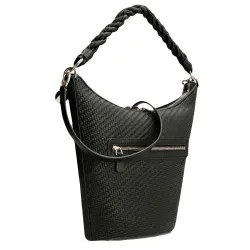 Sac bandoulière femme Guess Hobo hassie Noir - ZESHOES Sac bandoulière femme Guess Hobo hassie Noir - ZESHOES