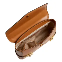 Pochette femme Guess Zadie mini Marron - ZESHOES