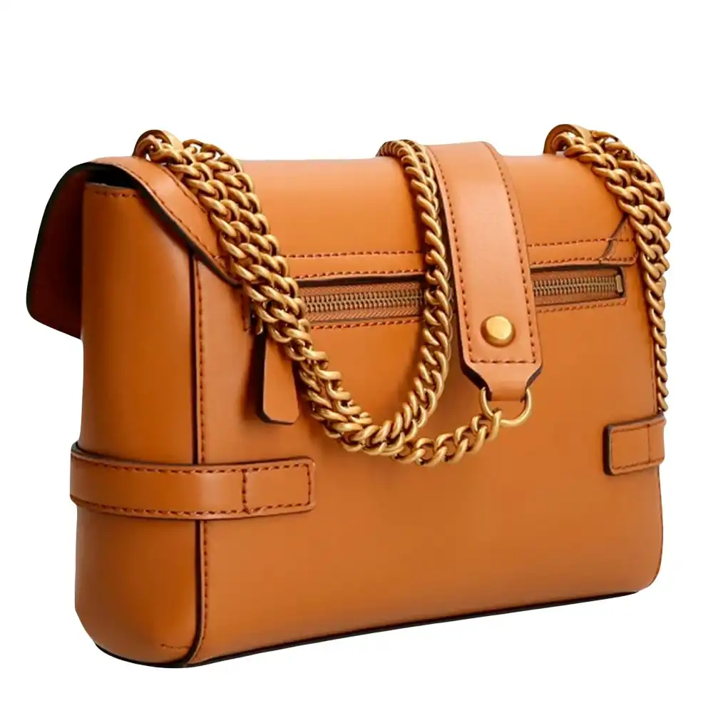 Pochette femme Guess Zadie mini Marron - ZESHOES