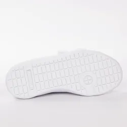 Basket basse garcon Lacoste Carnaby evo Blanc - ZESHOES