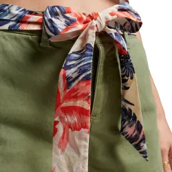 Short femme Superdry summer style Kaki - ZESHOES Short femme Superdry summer style Kaki - ZESHOES