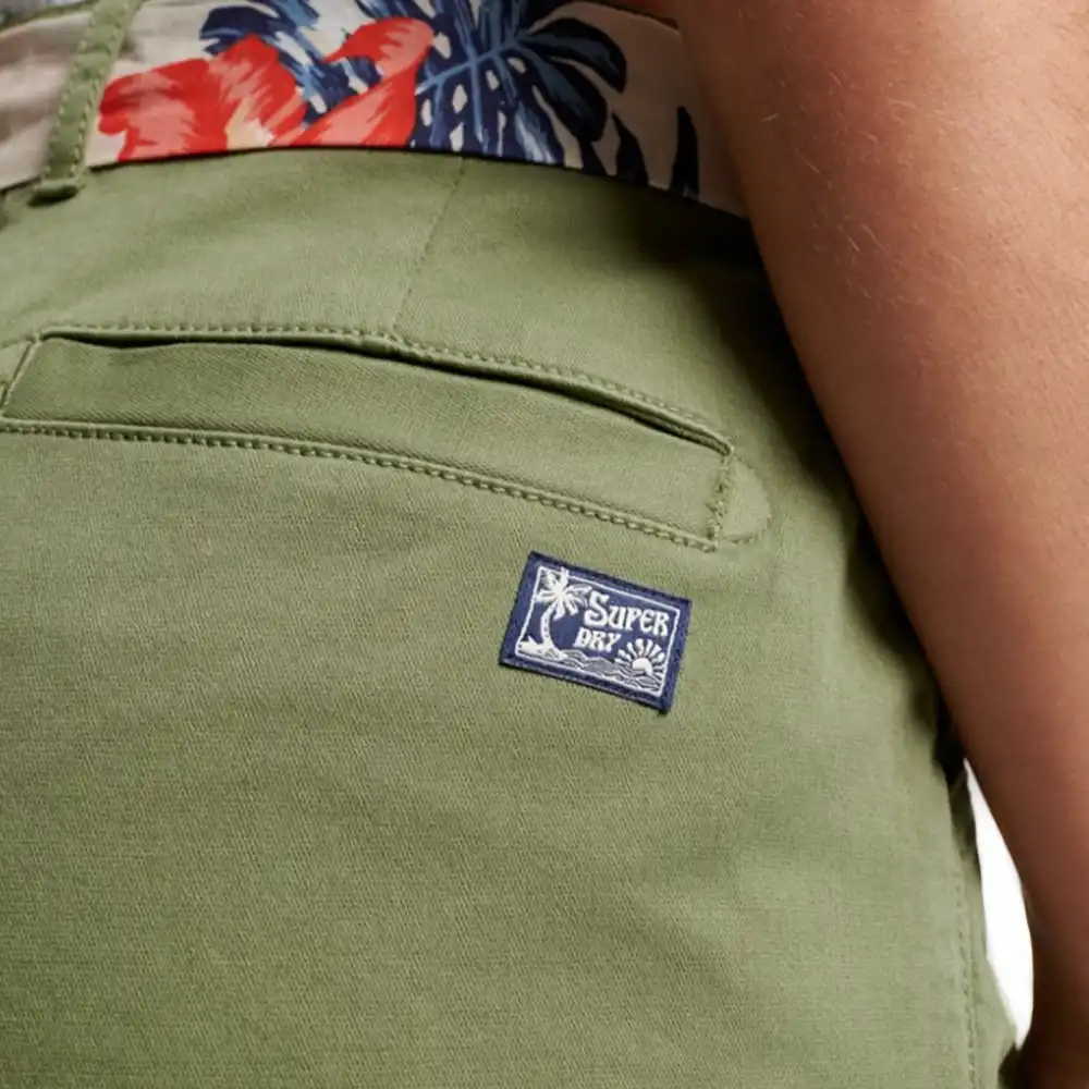 Short femme Superdry summer style Kaki - ZESHOES Short femme Superdry summer style Kaki - ZESHOES