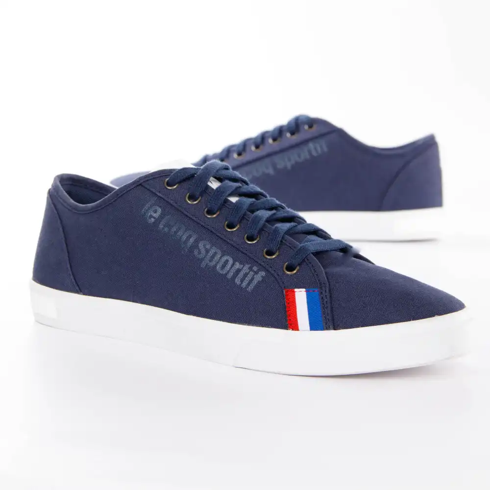 Basket basse homme Le Coq Sportif Verdon sport Bleu - ZESHOES Basket basse homme Le Coq Sportif Verdon sport Bleu - ZESHOES