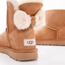 Boots femme UGG Arielle Cognac - ZESHOES Boots femme UGG Arielle Cognac - ZESHOES