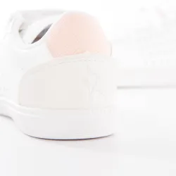 Basket basse fille Le Coq Sportif Courtstar Blanc - ZESHOES