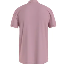 Polo manche courte Tommy Jeans Solid stretch Rose - ZESHOES Polo manche courte Tommy Jeans Solid stretch Rose - ZESHOES