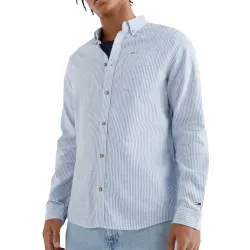 Striped linen blend shirt Tommy Jeans - 1