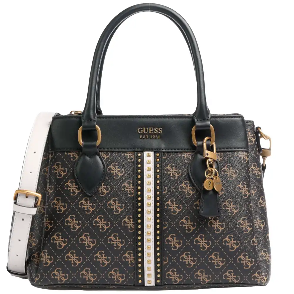 Sac a main femme Guess Kasinta Noir - ZESHOES