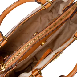 Sac a main femme Guess classic & luxe Cognac - ZESHOES