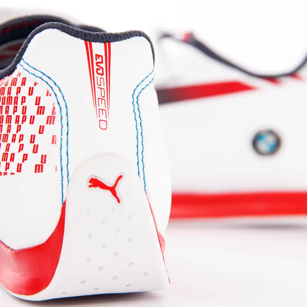 Basket basse garcon Puma Evospeed Blanc - ZESHOES