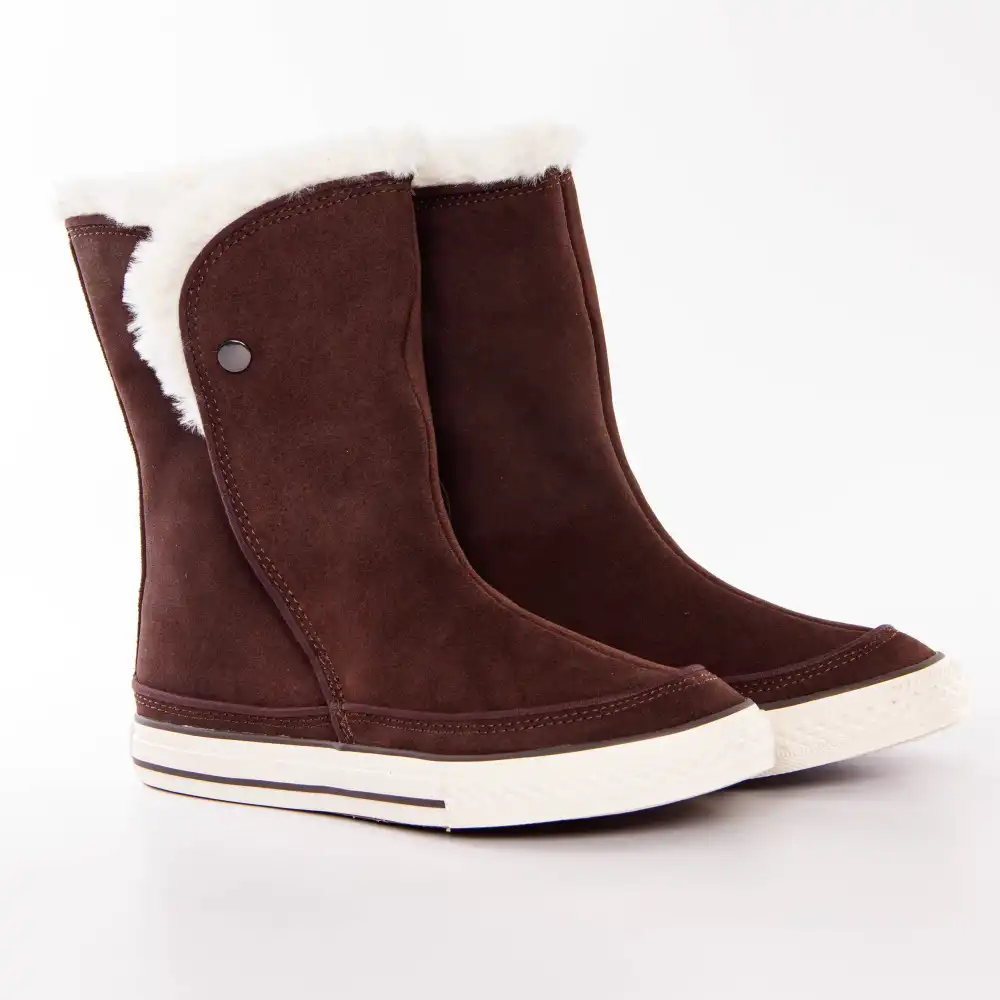 Bottine femme Converse Choco Marron - ZESHOES