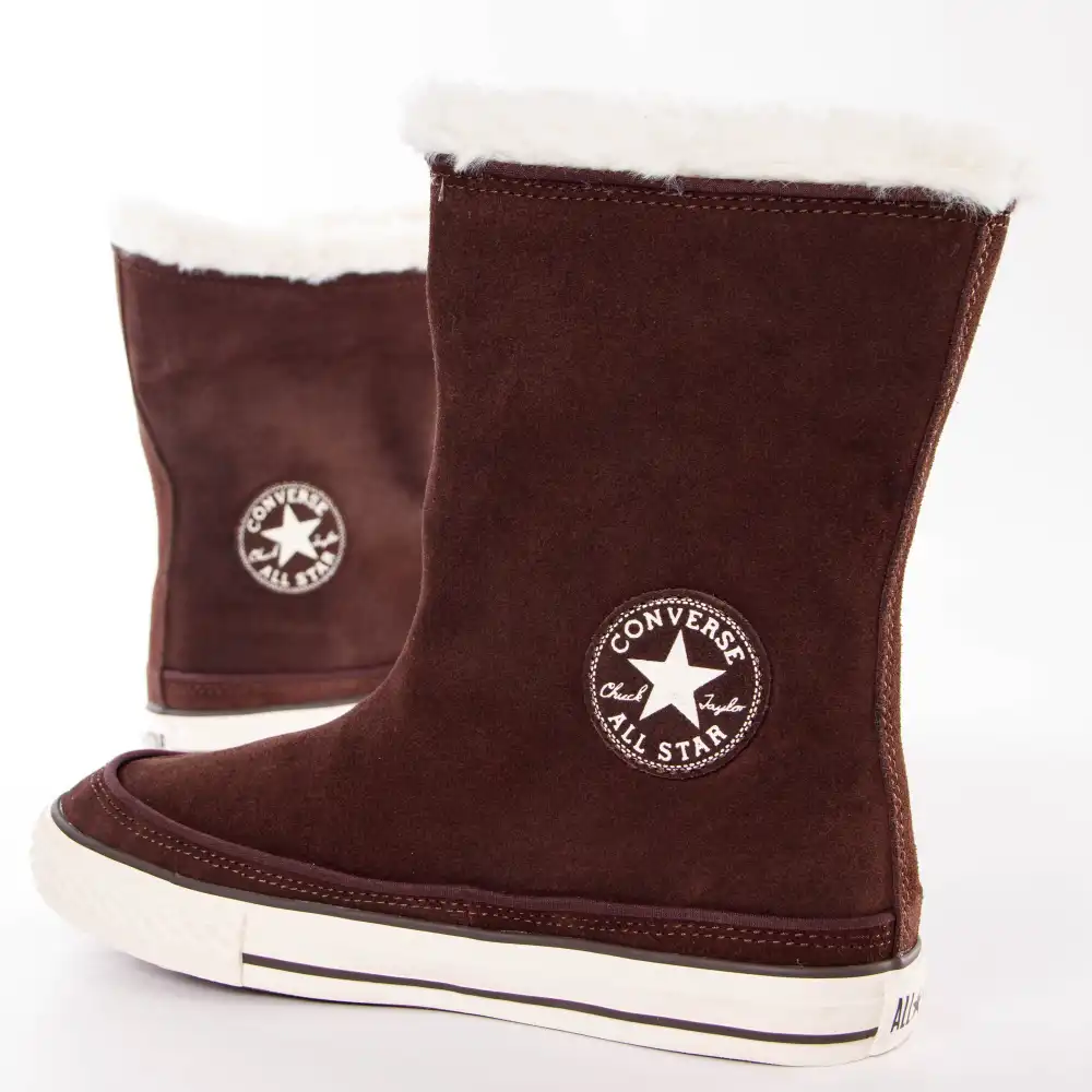 Bottine femme Converse Choco Marron - ZESHOES Bottine femme Converse Choco Marron - ZESHOES
