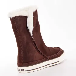 Bottine femme Converse Choco Marron - ZESHOES Bottine femme Converse Choco Marron - ZESHOES