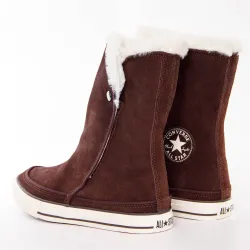 Bottine femme Converse Choco Marron - ZESHOES Bottine femme Converse Choco Marron - ZESHOES