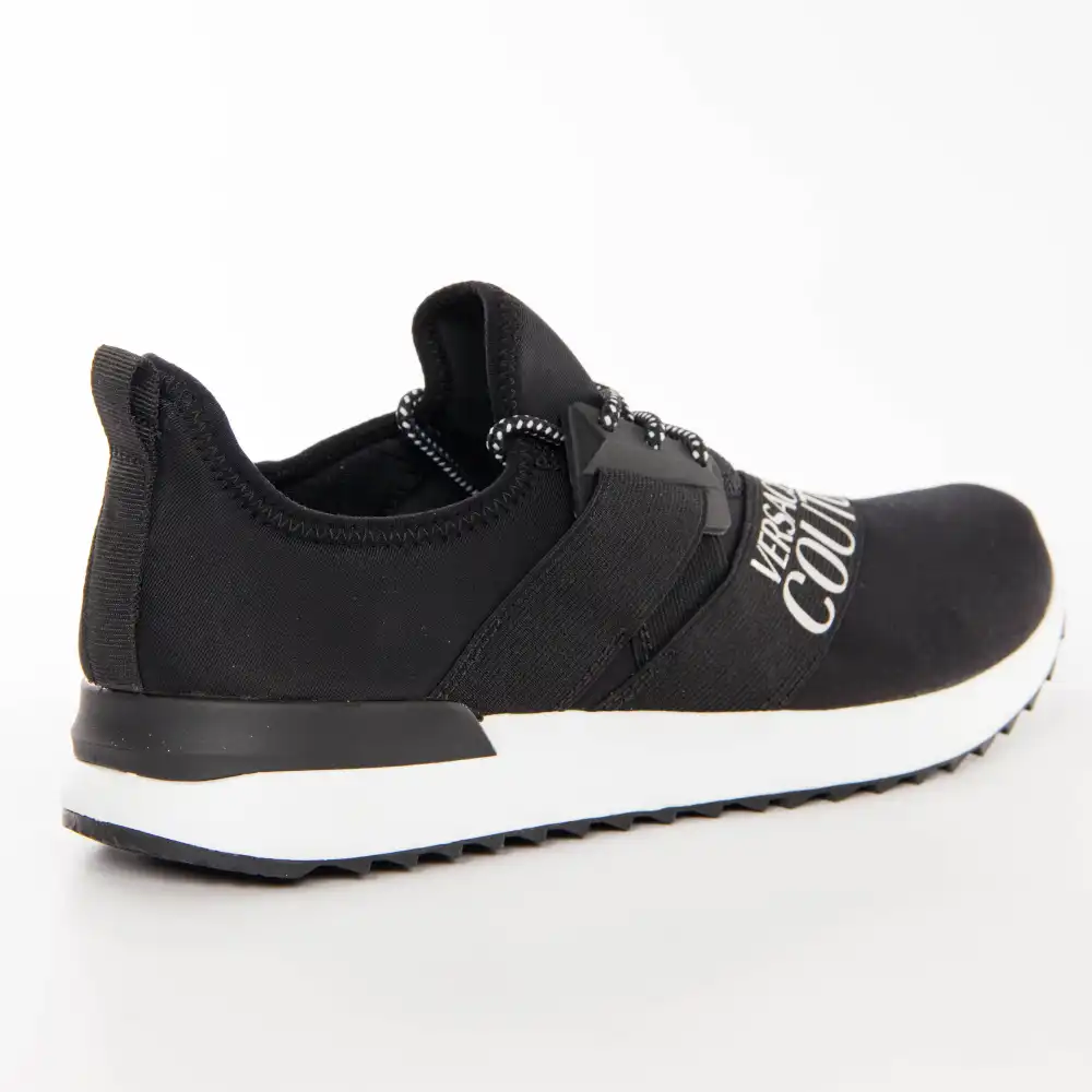 Basket basse homme Versace linea fondo super Noir - ZESHOES Basket basse homme Versace linea fondo super Noir - ZESHOES