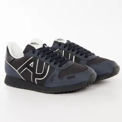 Basket basse homme Armani Jeans Nero Noir - ZESHOES