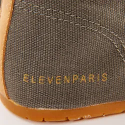 Basket de ville basse homme Eleven Paris Life is a joke Noir - ZESHOES Basket de ville basse homme Eleven Paris Life is a joke Noir - ZESHOES