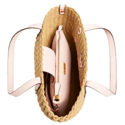 Sac bandoulière femme Guess Lilica raphia Multicolor - ZESHOES