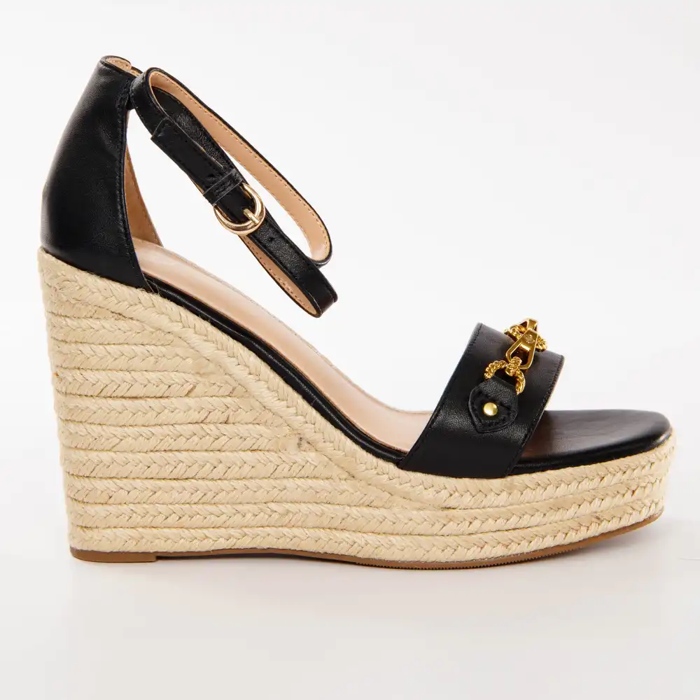 Sandale femme Guess Wendy Noir - ZESHOES