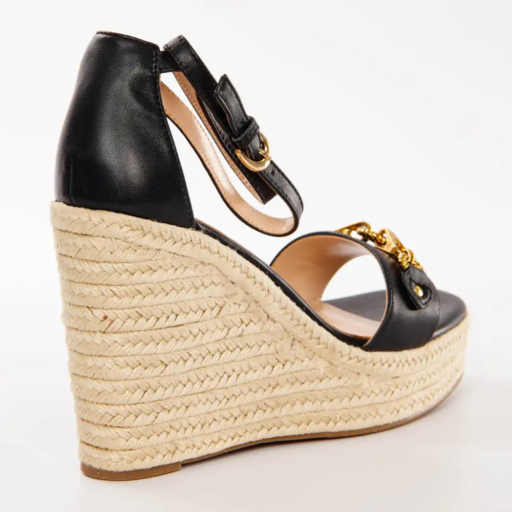 Sandale femme Guess Wendy Noir - ZESHOES