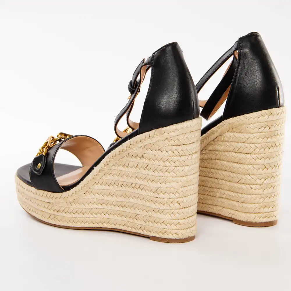 Sandale femme Guess Wendy Noir - ZESHOES